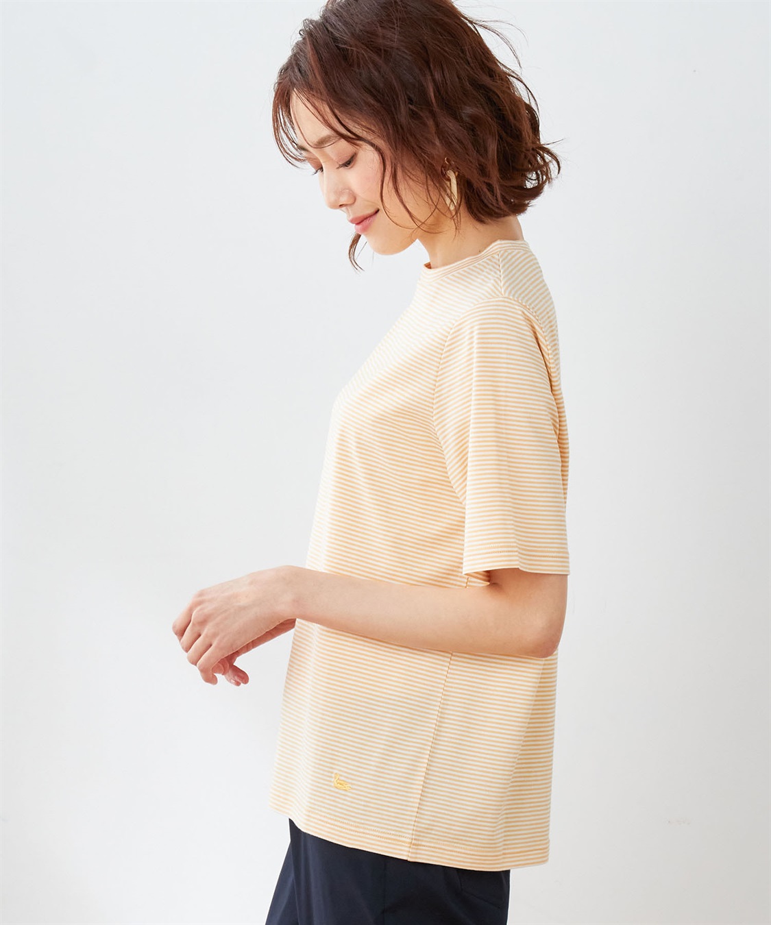 DECOY 【オーガニックコットン】ボーダープルオーバー_sub_1