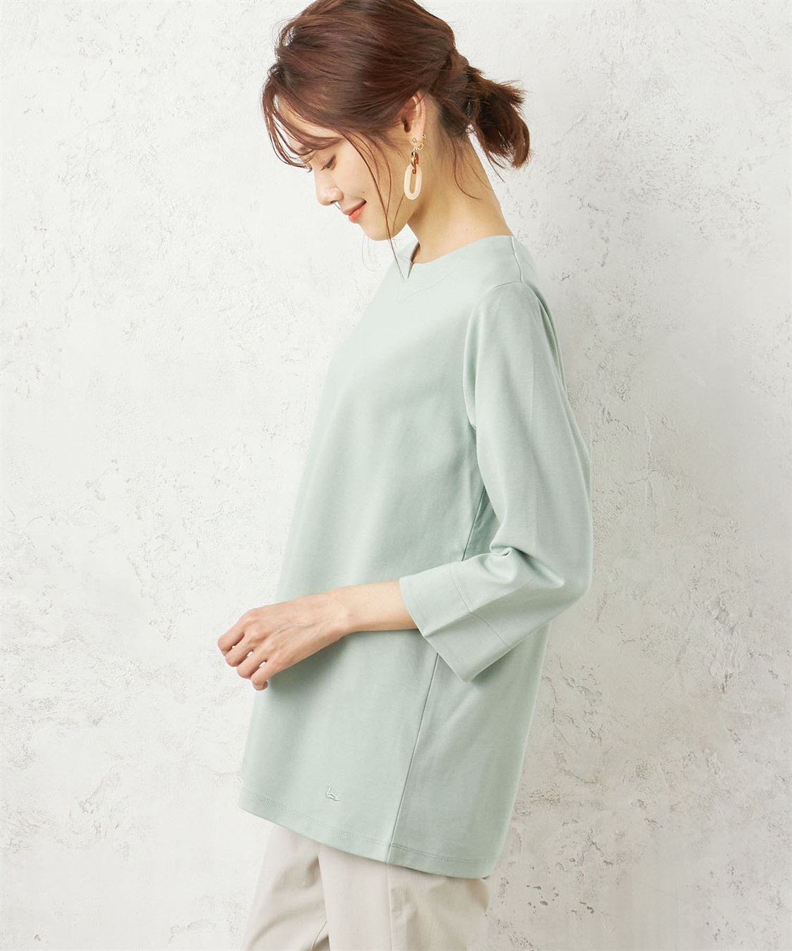 DECOY コットンポンチチュニック_sub_1