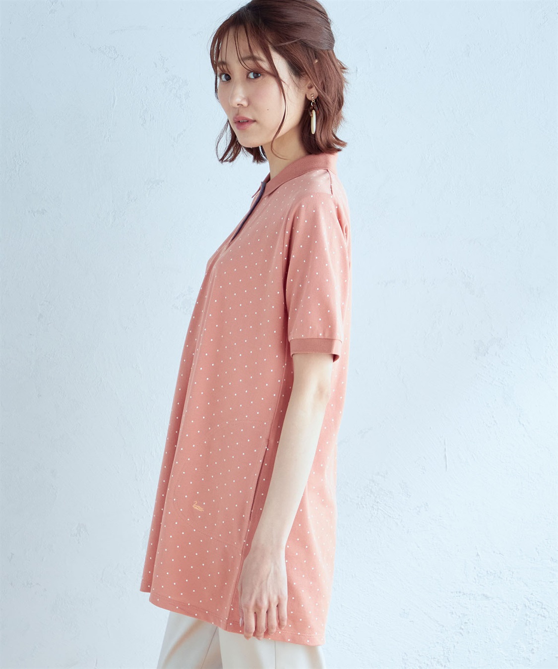 DECOY 【接触冷感・UVカット】ポロチュニック_sub_1