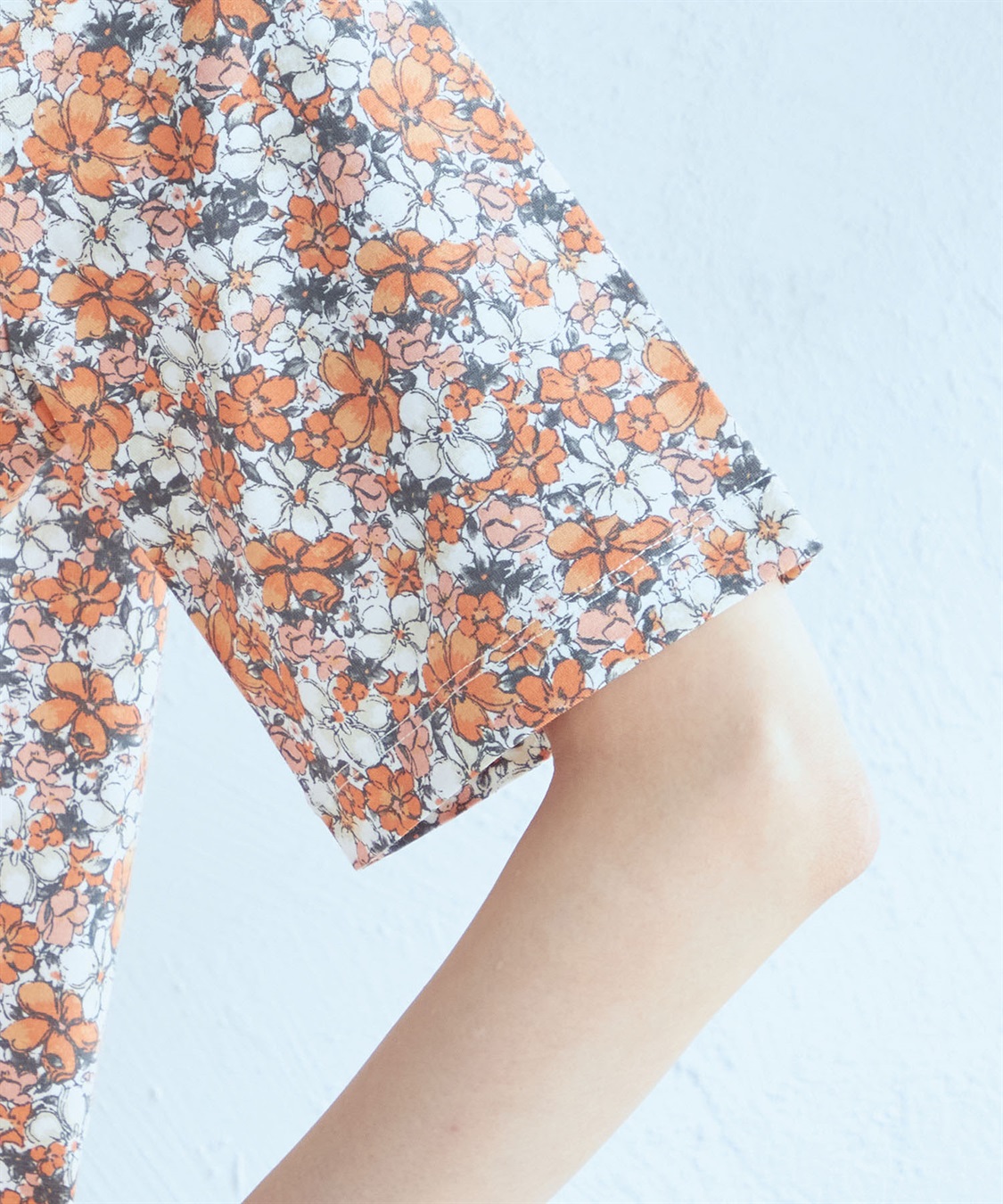 DECOY 【接触冷感】花柄プリントプルオーバー_sub_4