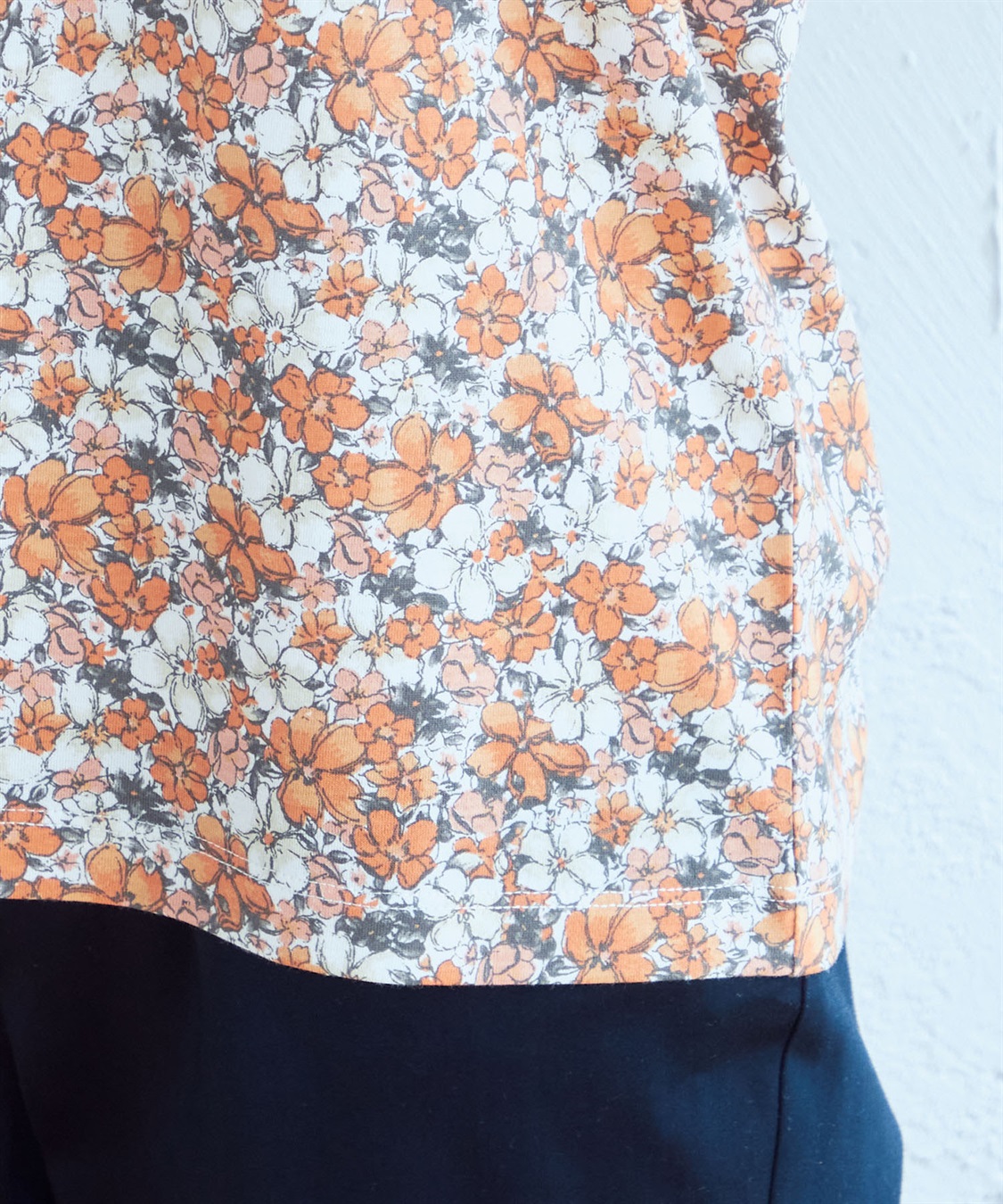 DECOY 【接触冷感】花柄プリントプルオーバー_sub_5