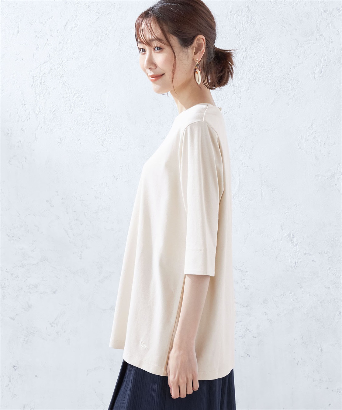 DECOY 【接触冷感】スムースチュニック_sub_1