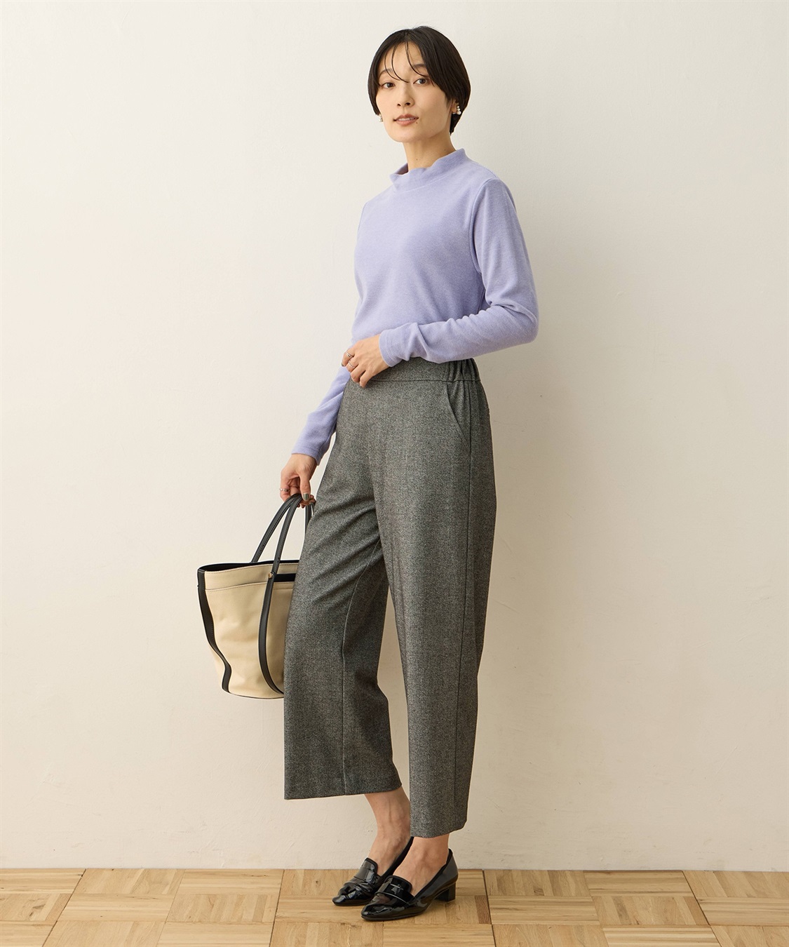 DECOY 【シアバター配合】ハイネックプルオーバー【吸湿発熱・日本製】_sub_6