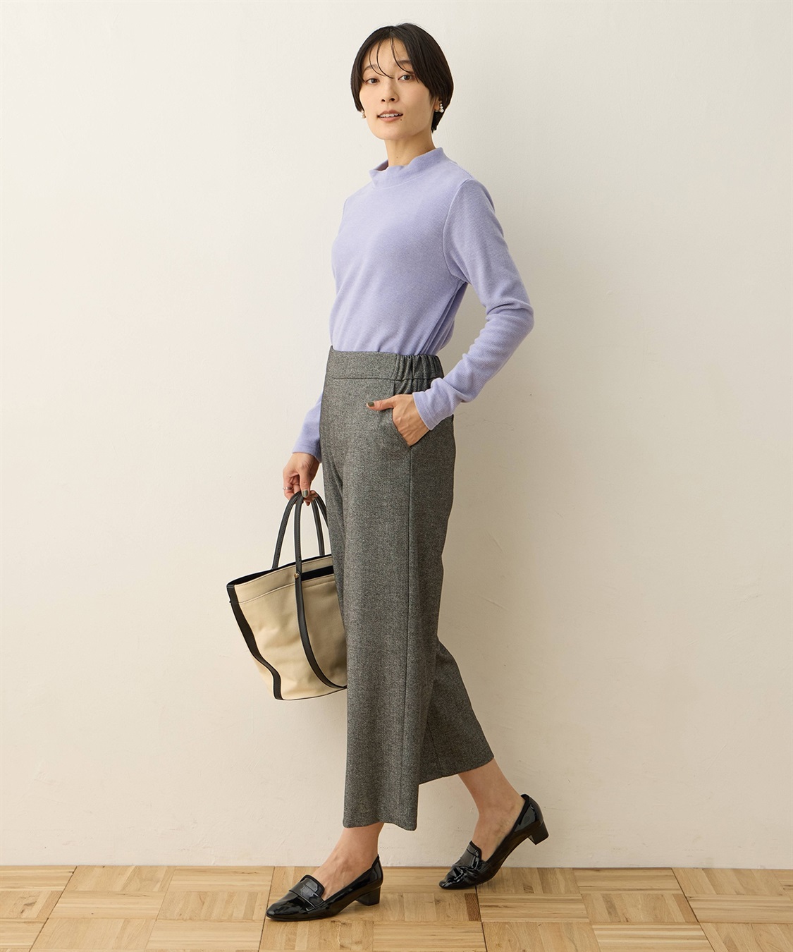 DECOY 【シアバター配合】ハイネックプルオーバー【吸湿発熱・日本製】_sub_7