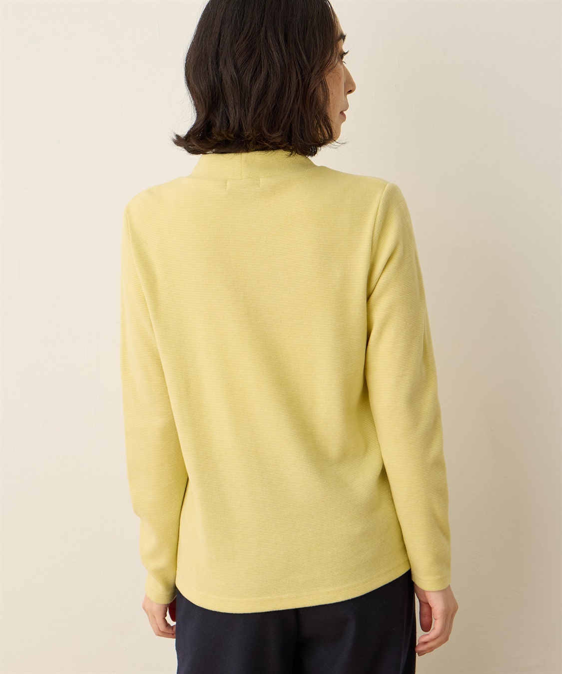 DECOY 【シアバター配合】ハイネックカットプルオーバー_sub_2