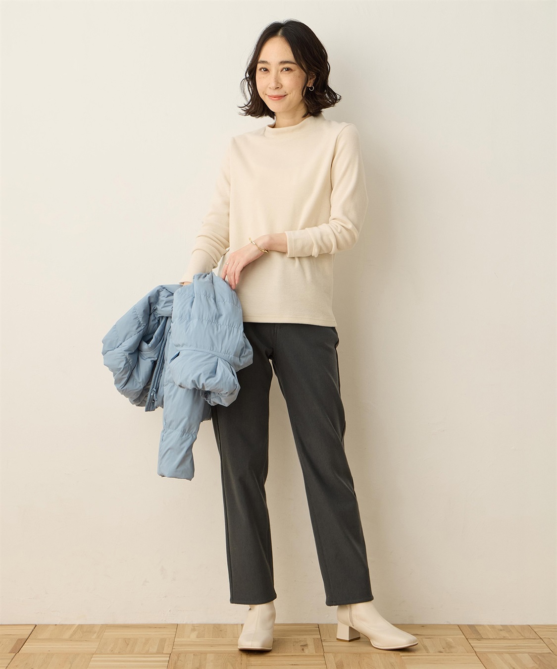 DECOY 【シアバター配合】ハイネックカットプルオーバー_sub_7