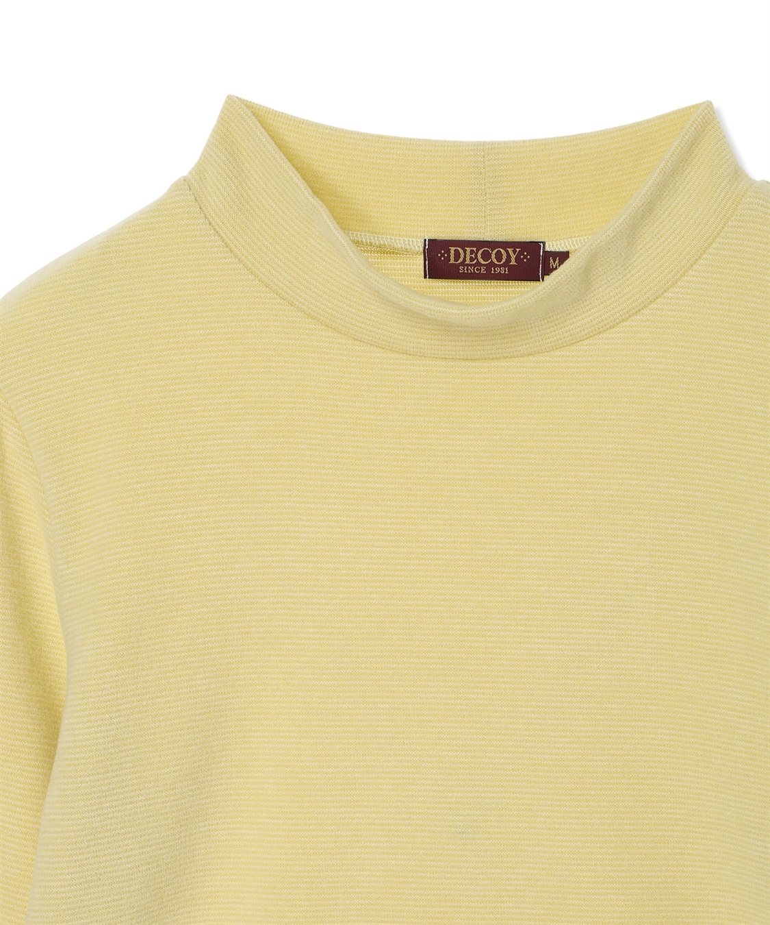 DECOY 【シアバター配合】ハイネックカットプルオーバー_sub_16