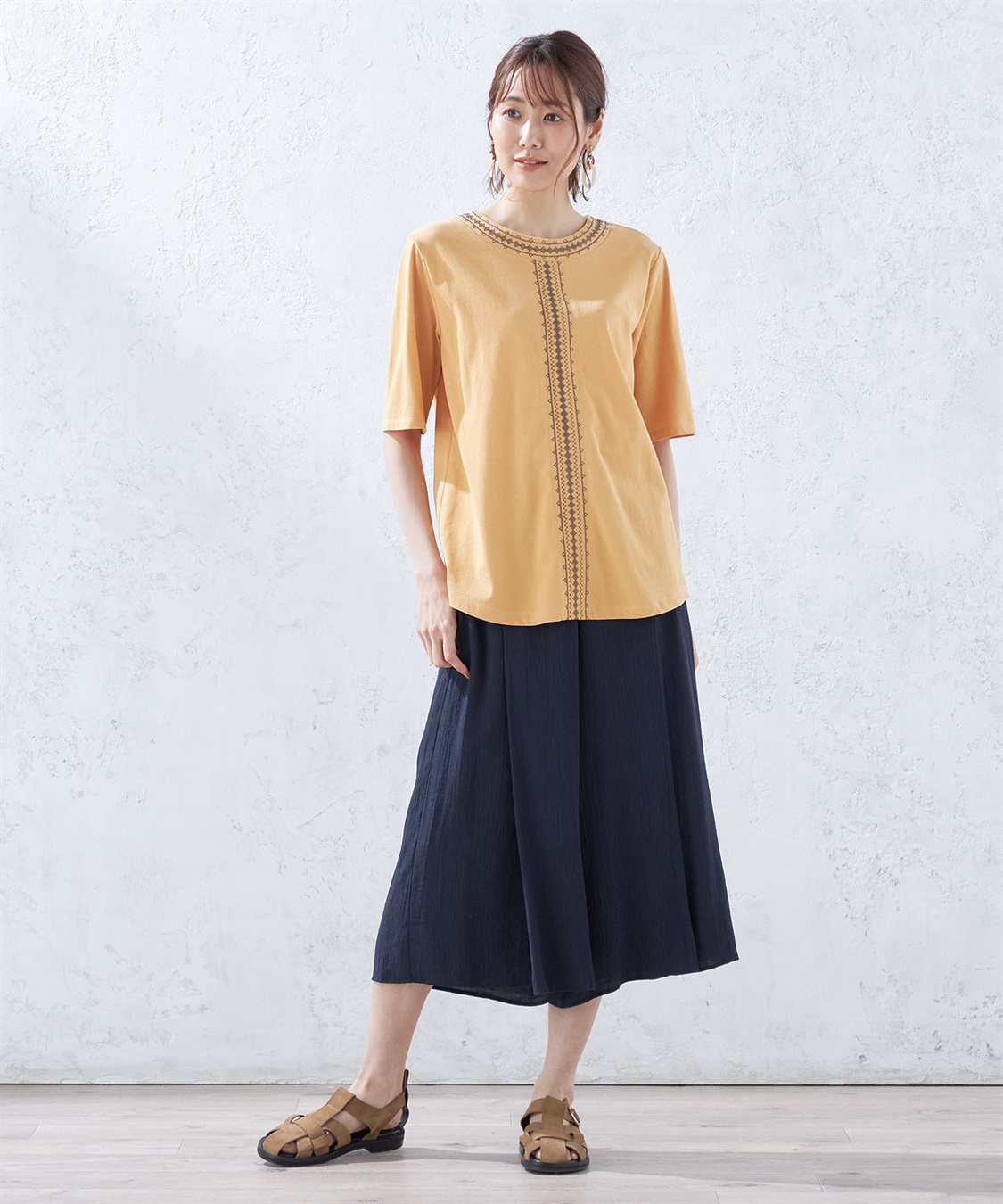 DECOY 【接触冷感】フロント刺しゅうプルオーバー_sub_8