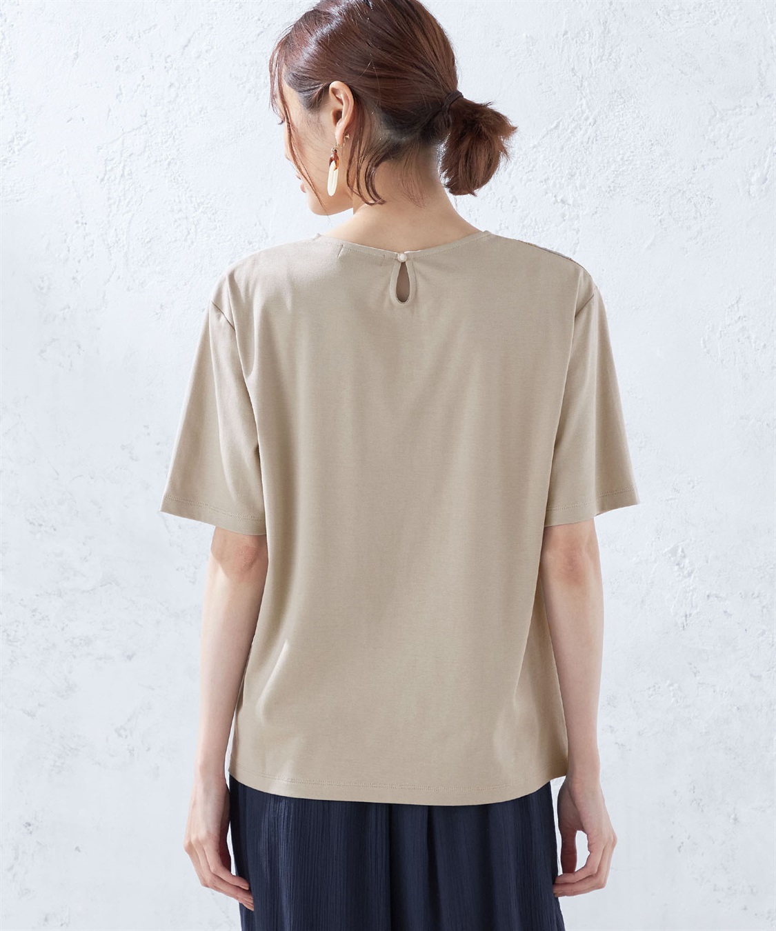 DECOY 刺しゅう切替プルオーバー_sub_2