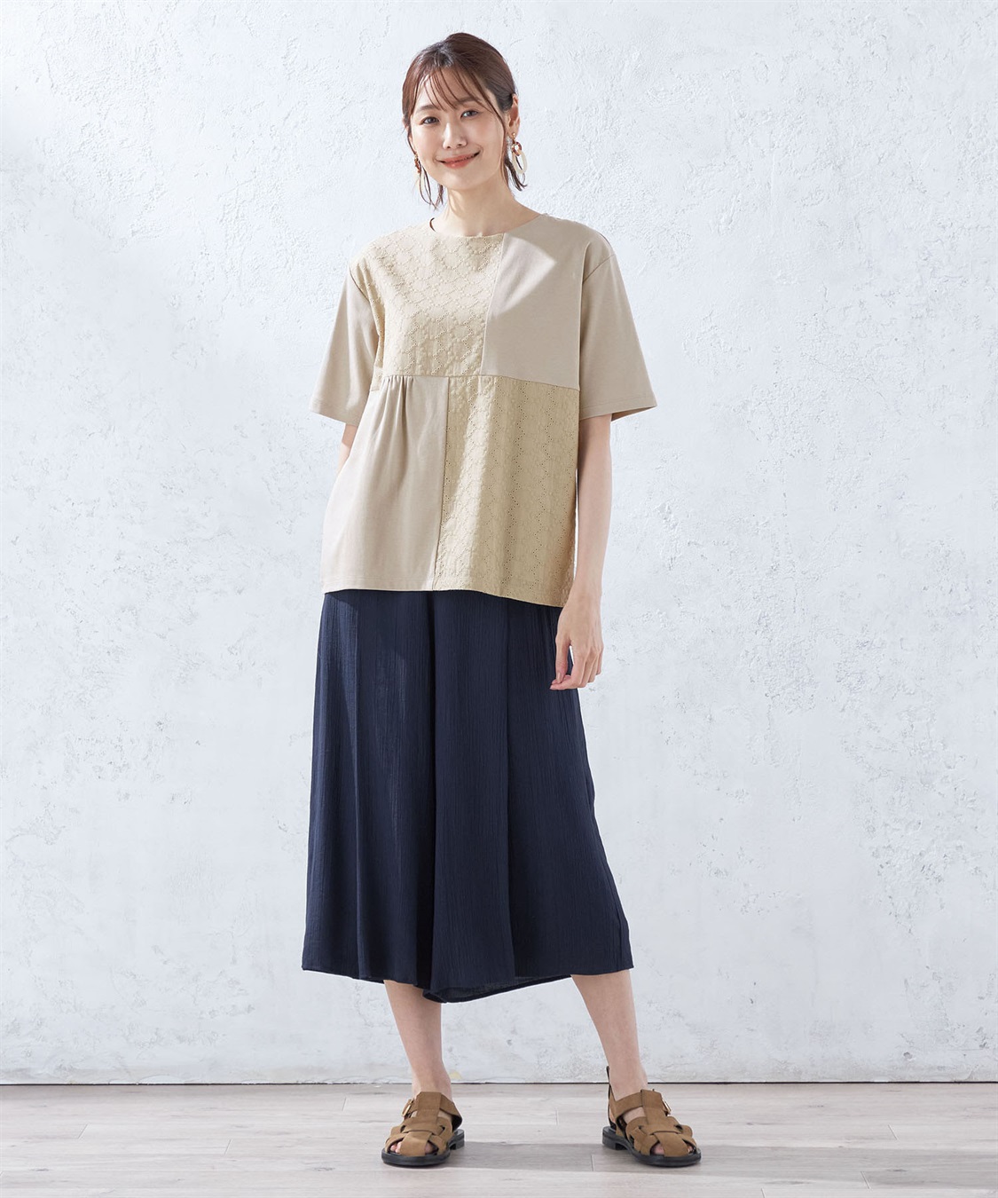 DECOY 刺しゅう切替プルオーバー_sub_8