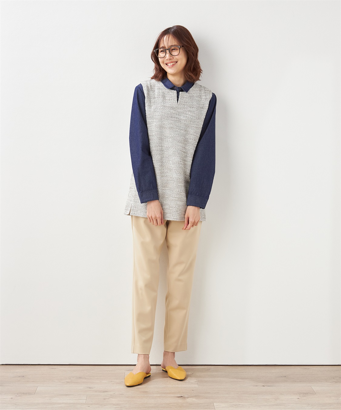 DECOY ツイードベスト_sub_7