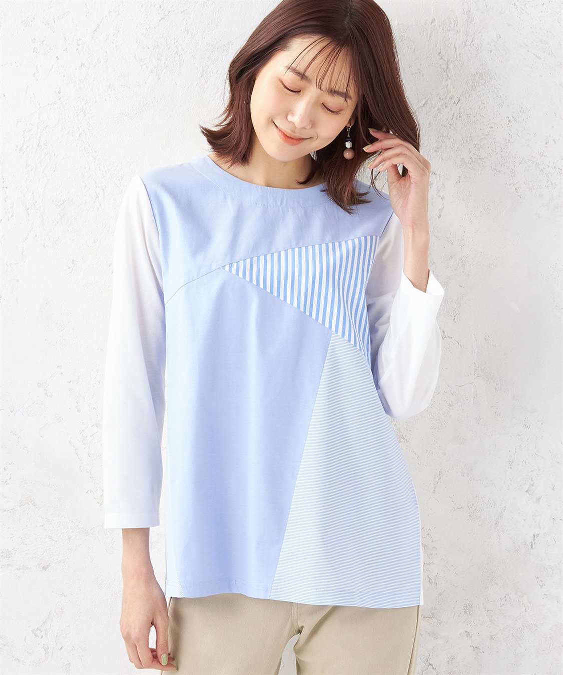 DECOY ボーダードッキングプルオーバー_sub_1