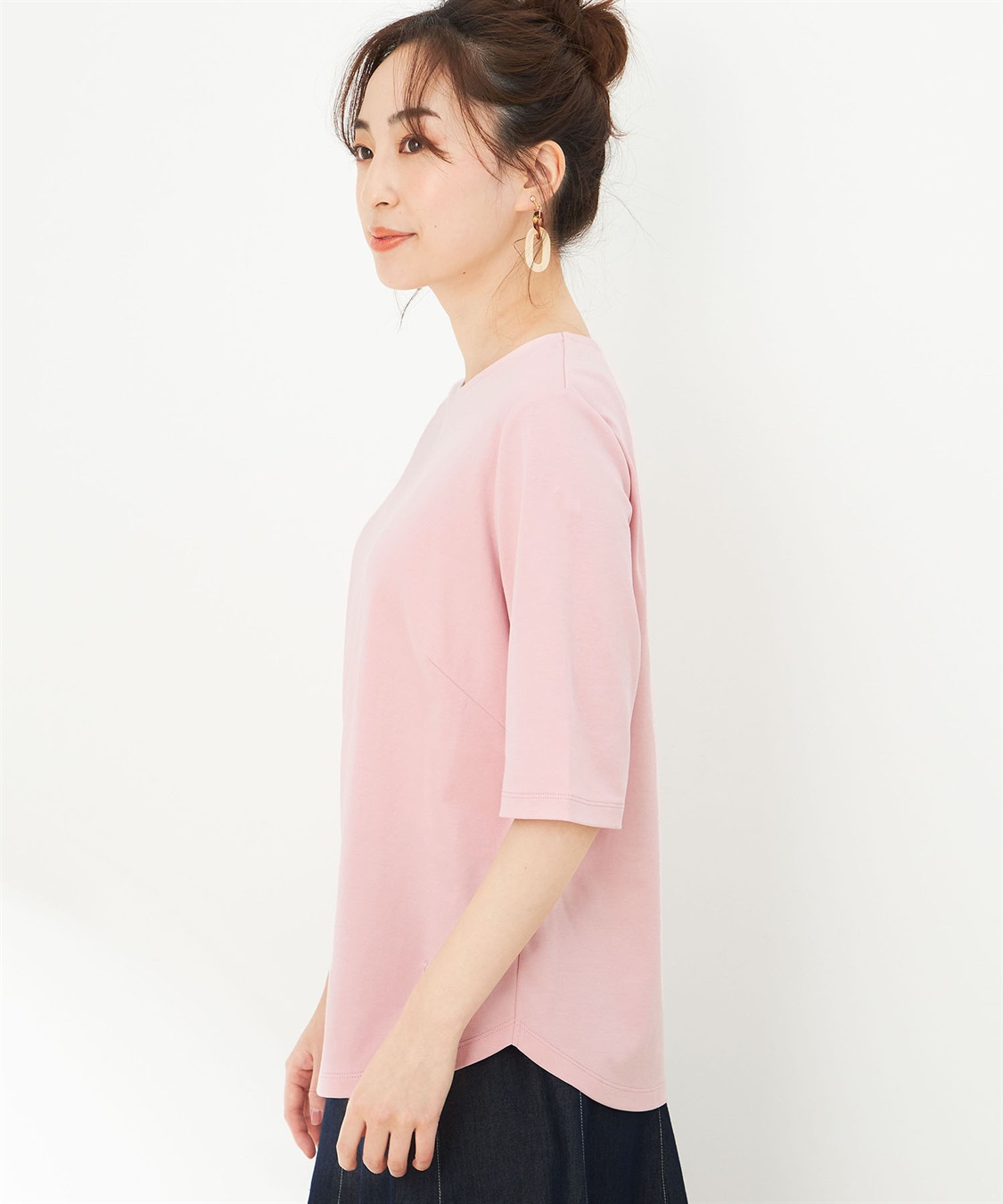 DECOY 【接触冷感】【UV対策】ひやさらコットンTシャツ_sub_1