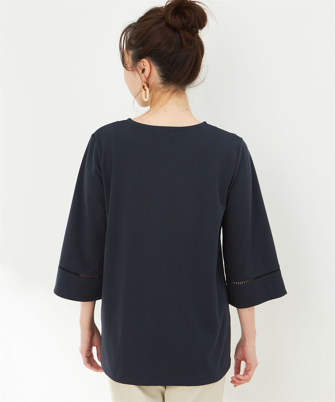 DECOY 【接触冷感】【UV対策】ひやさらコットンキーネックチュニック_sub_2