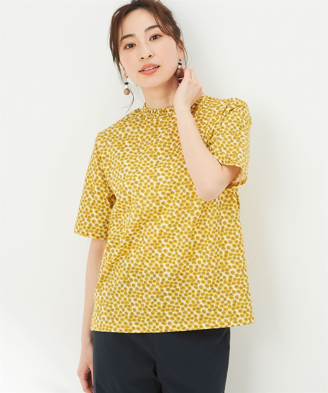 DECOY リバティプリントシャーリングプルオーバー_sub_1