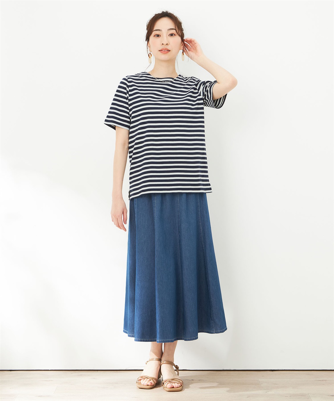 DECOY リバティプリントボーダープルオーバー_sub_8