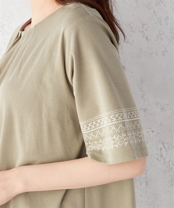 DECOY 【接触冷感】ひやさら刺繍チュニック_subthumb_5