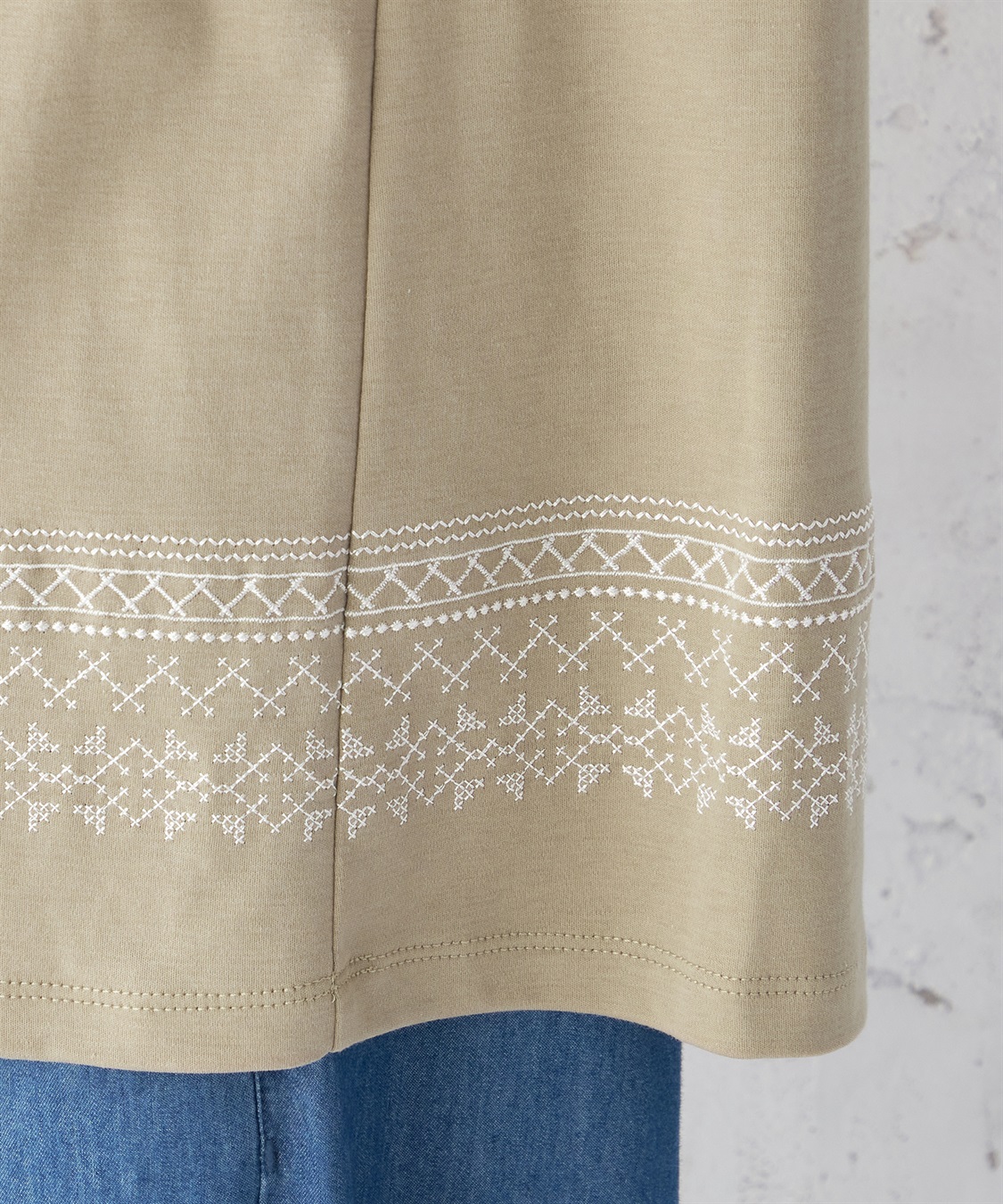 DECOY 【接触冷感】ひやさら刺繍チュニック_sub_6