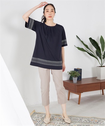 DECOY 【接触冷感】ひやさら刺繍チュニック_subthumb_9