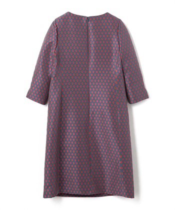 ドット柄ジャカードワンピース 49AV JUNKO SHIMADA｜クロスプラス公式