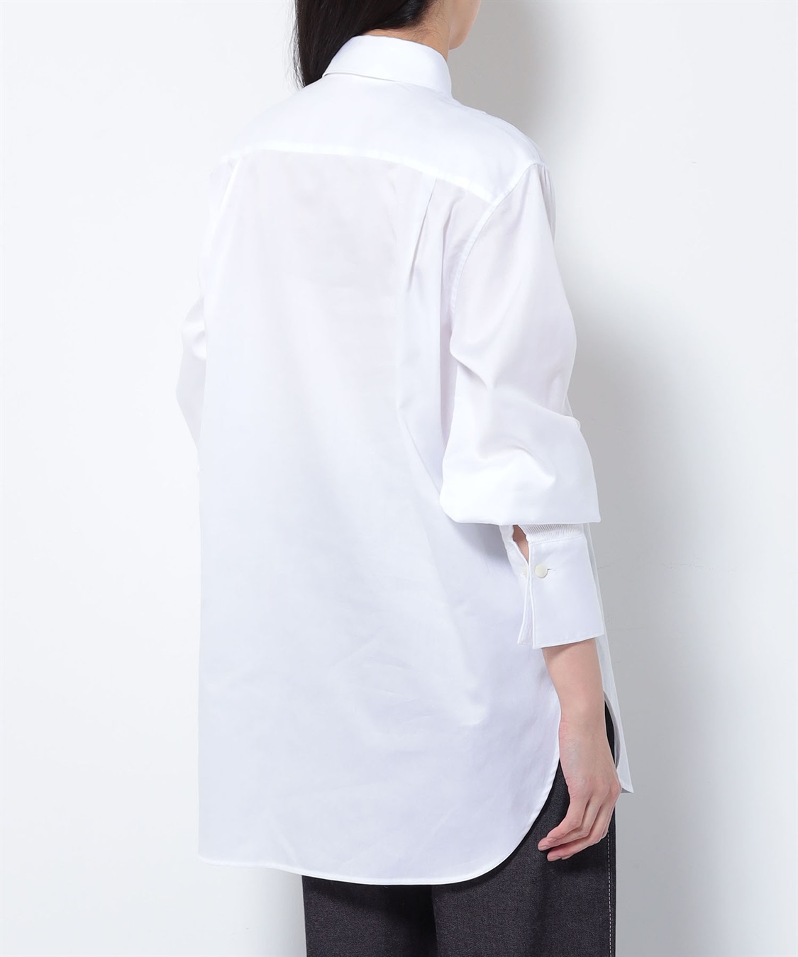 【爆買い！】 コットンサテンシャツ 49AV.junko shimada｜クロスプラス公式 シャツ+ブラウス(長袖+七分)