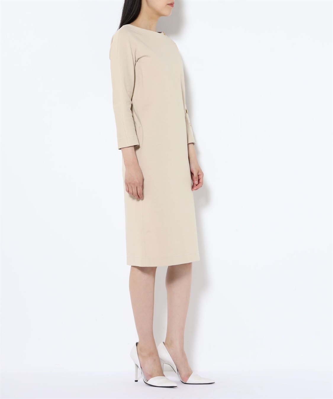 袖ボタンポンチワンピース 49av Junko Shimada クロスプラス公式通販サイト