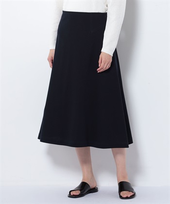 49AV.junko shimada 【WEB限定】ジャージーフレアスカート_subthumb_1