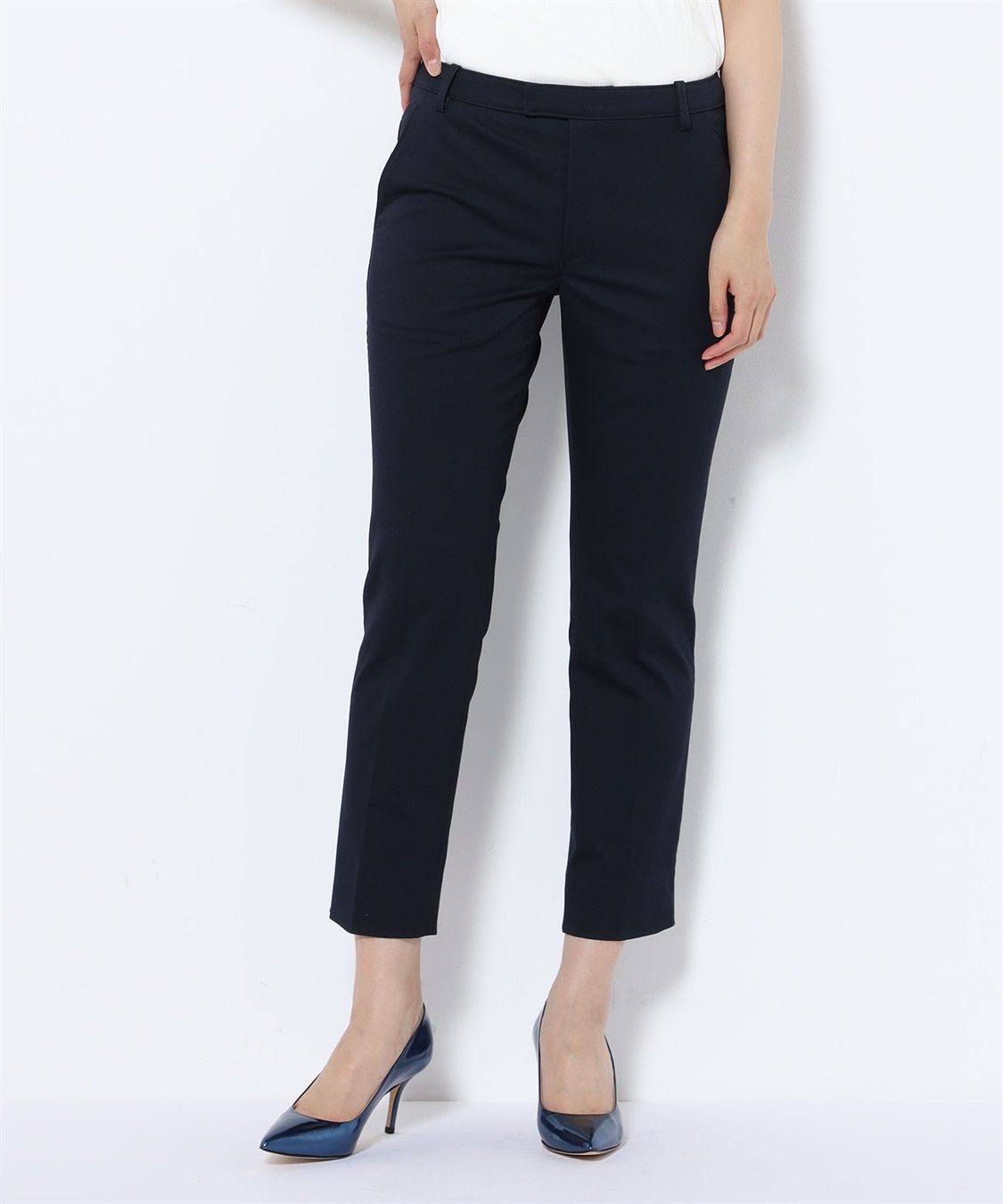 49AV.junko shimada  ボディシェルテーパードパンツ (11号) WEB限定商品】ボディシェルテーパードパンツ 49AV JUNKO SHIMADA