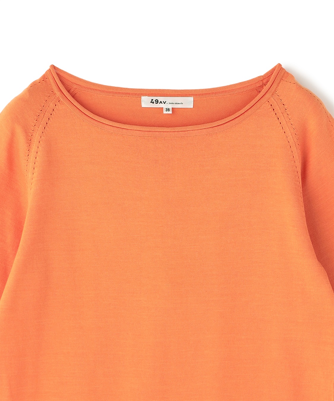 ベーシック半袖ニットプルオーバー 49AV JUNKO SHIMADA｜クロス
