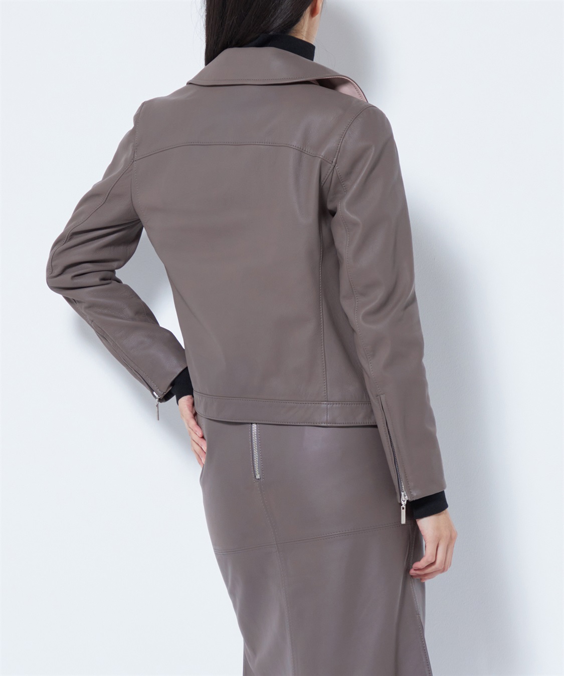 レザーライダースジャケット 49AV.junko shimada|クロスプラス公式