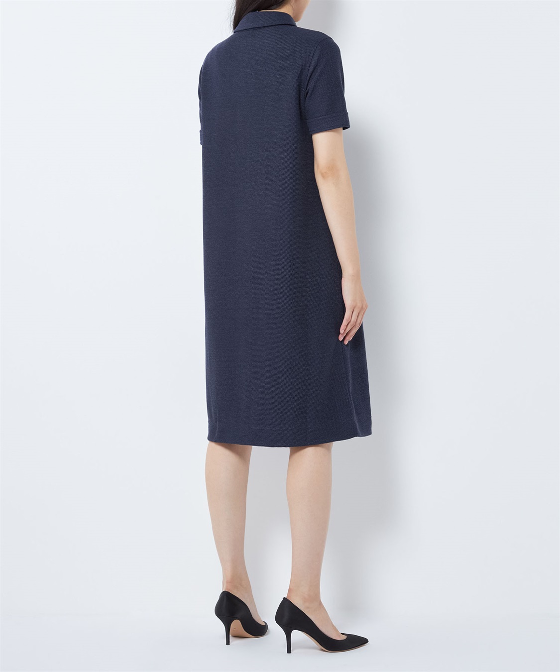 WEB限定】インナーつき半袖ワンピース shimada｜クロスプラス公式通販サイト