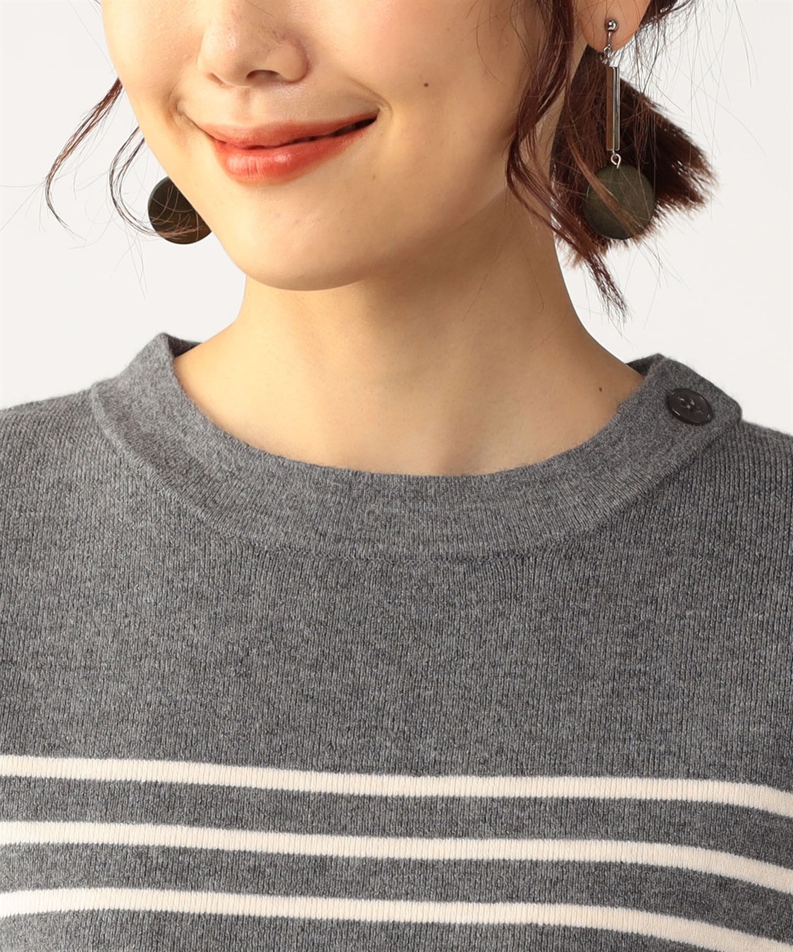 DECOY ミラノリブボーダープルオーバー_sub_4