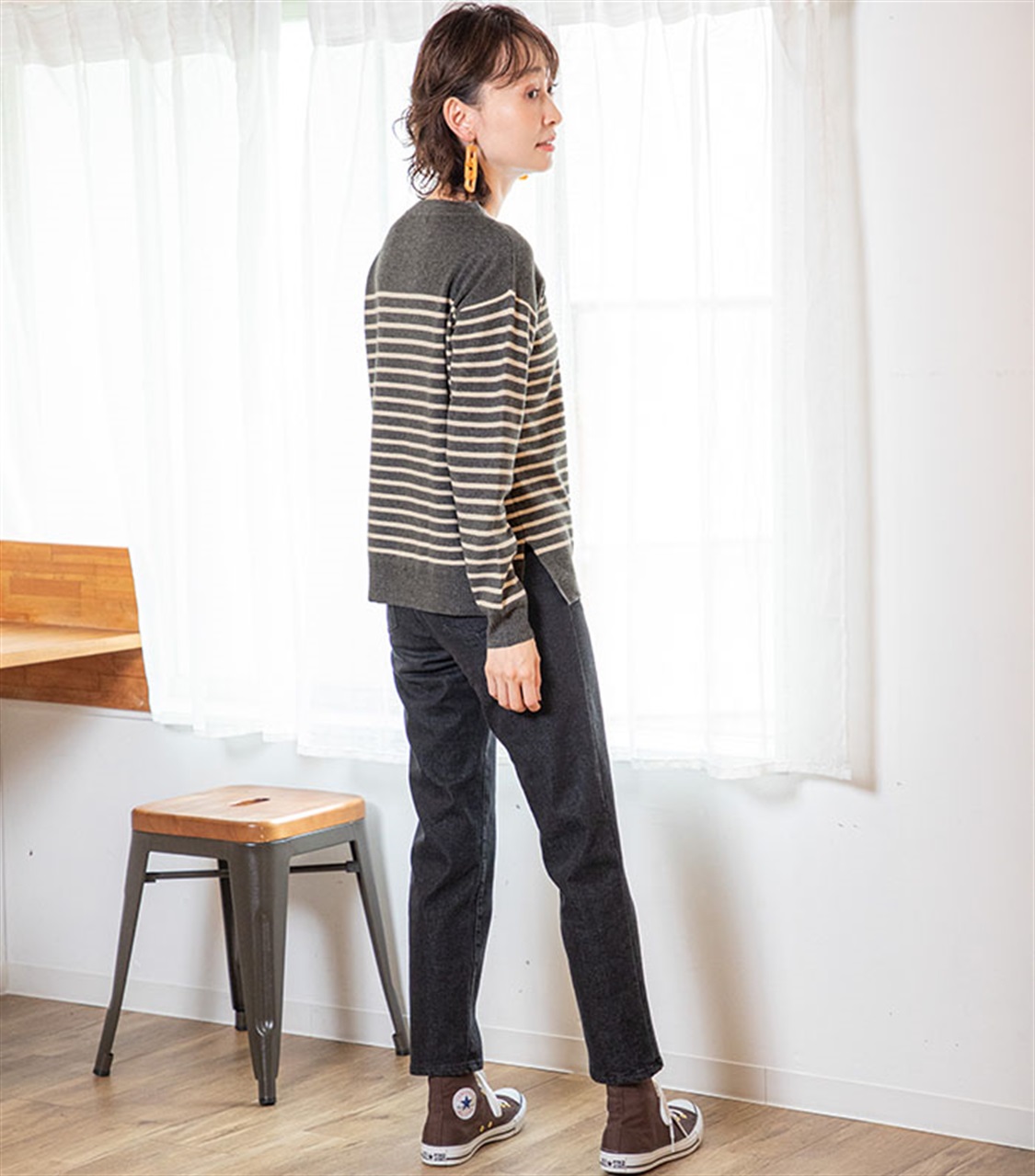 DECOY ミラノリブボーダープルオーバー_sub_11