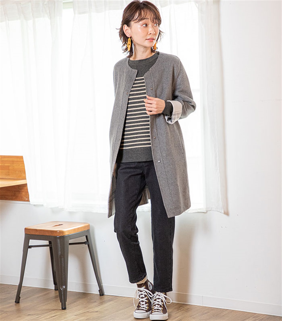 DECOY ミラノリブボーダープルオーバー_sub_12