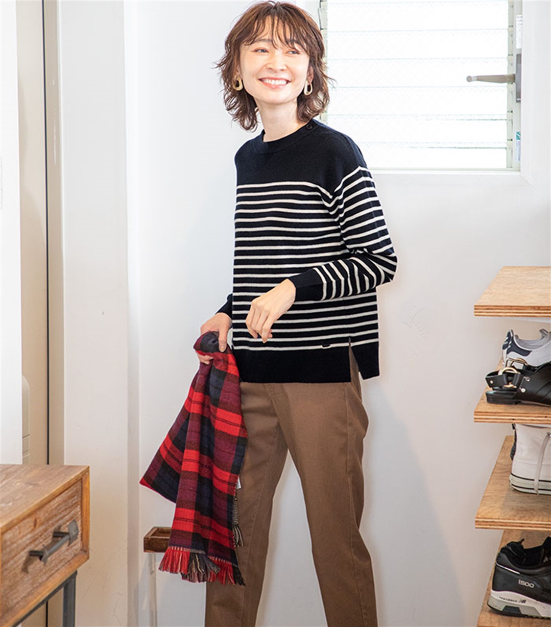 DECOY ミラノリブボーダープルオーバー_sub_16