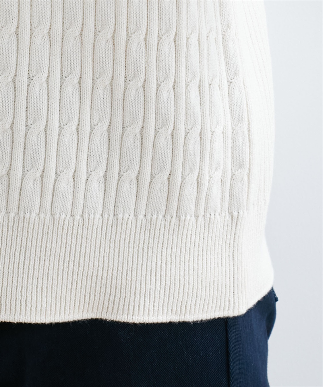 DECOY ケーブル編みニットベスト_sub_7