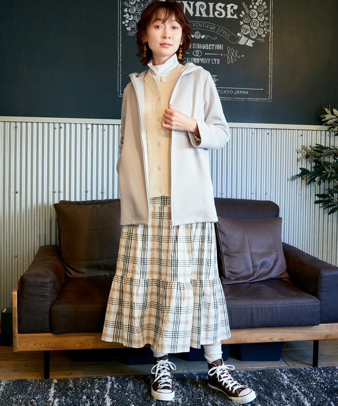 DECOY ケーブル編みニットベスト_sub_10