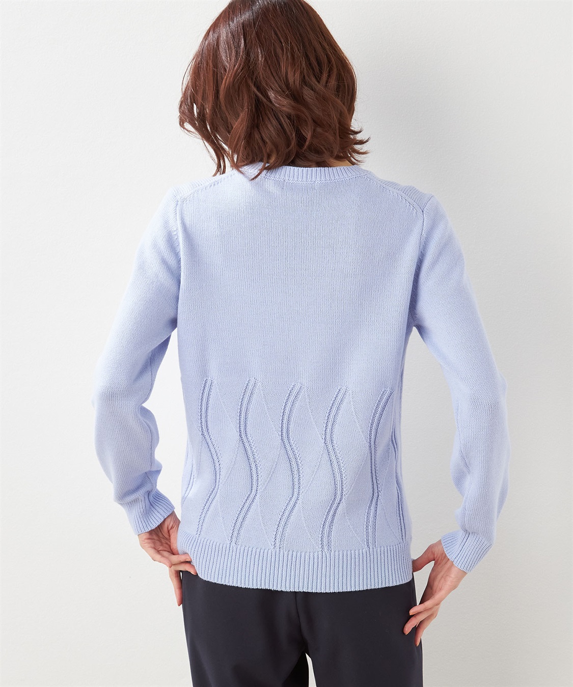 DECOY 透かし編みニットプルオーバー_sub_2