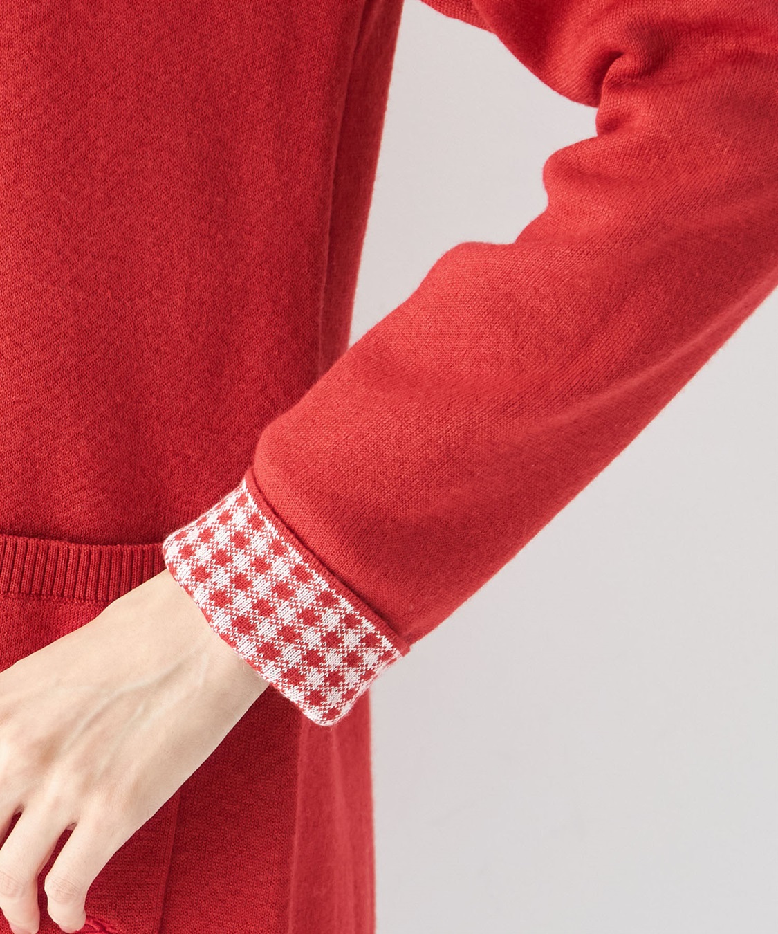 DECOY Wフェイスクルーネックカーディガン_sub_7