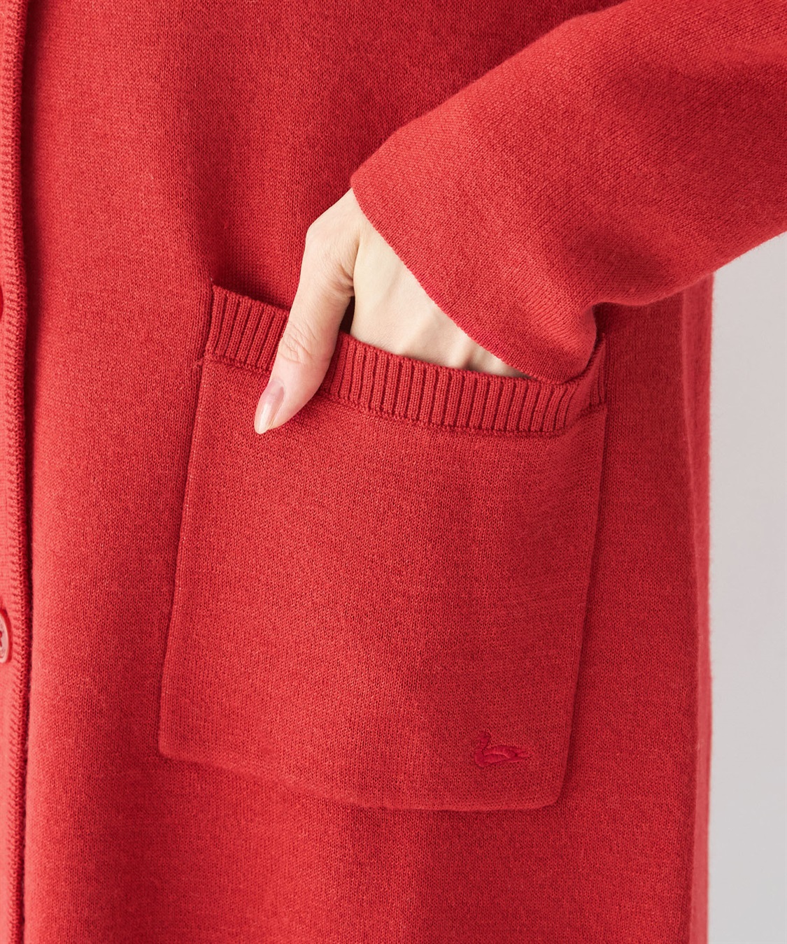 DECOY Wフェイスクルーネックカーディガン_sub_8