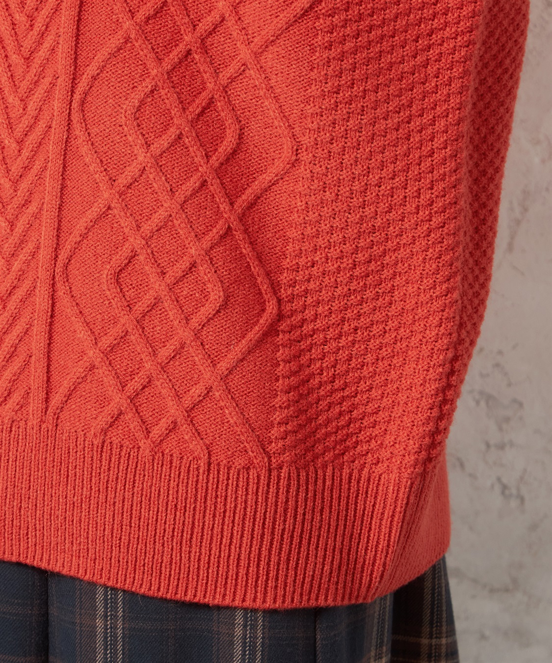 DECOY ケーブルニットカーディガン_sub_6