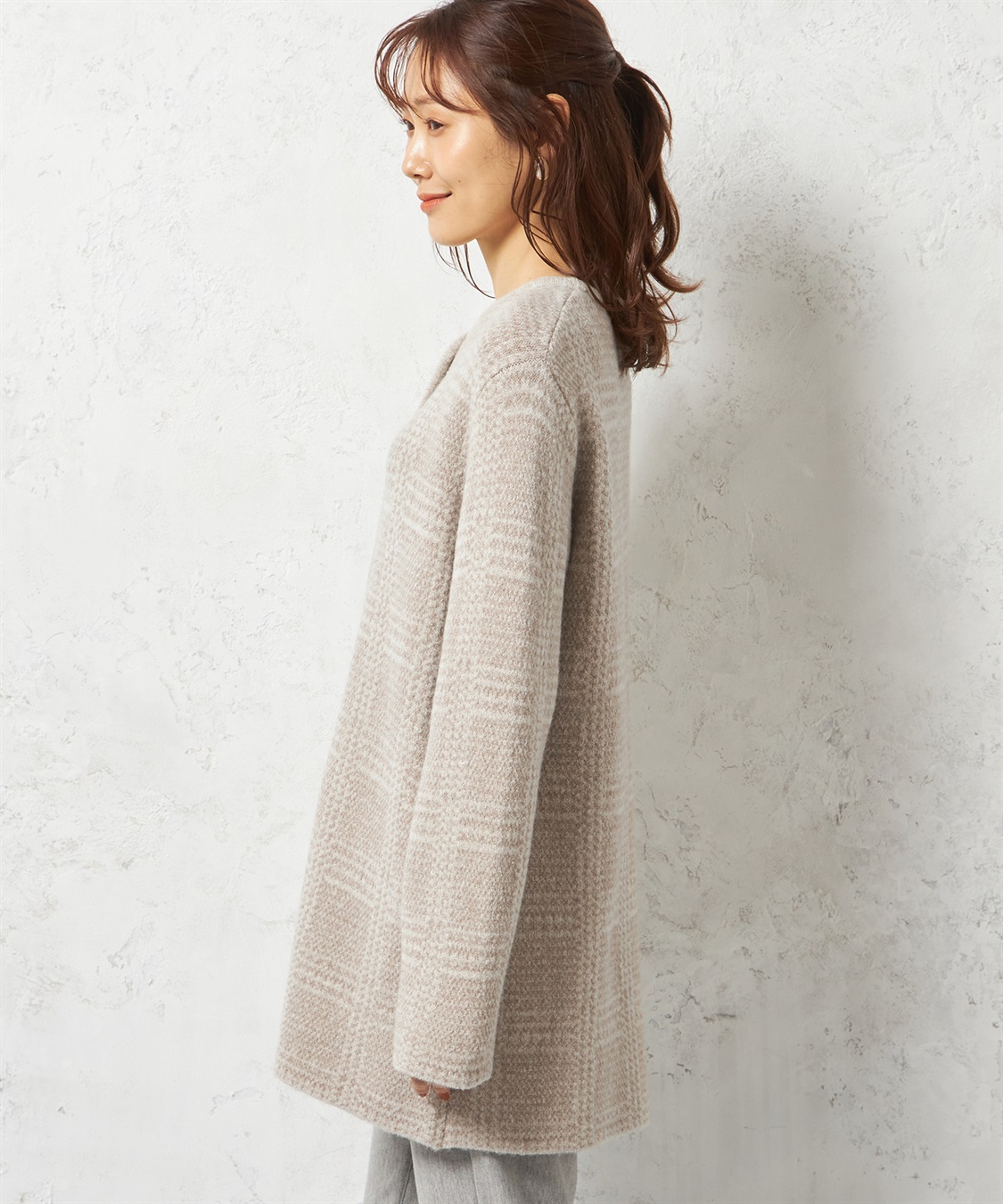 DECOY ジャガードコーディガン_sub_1