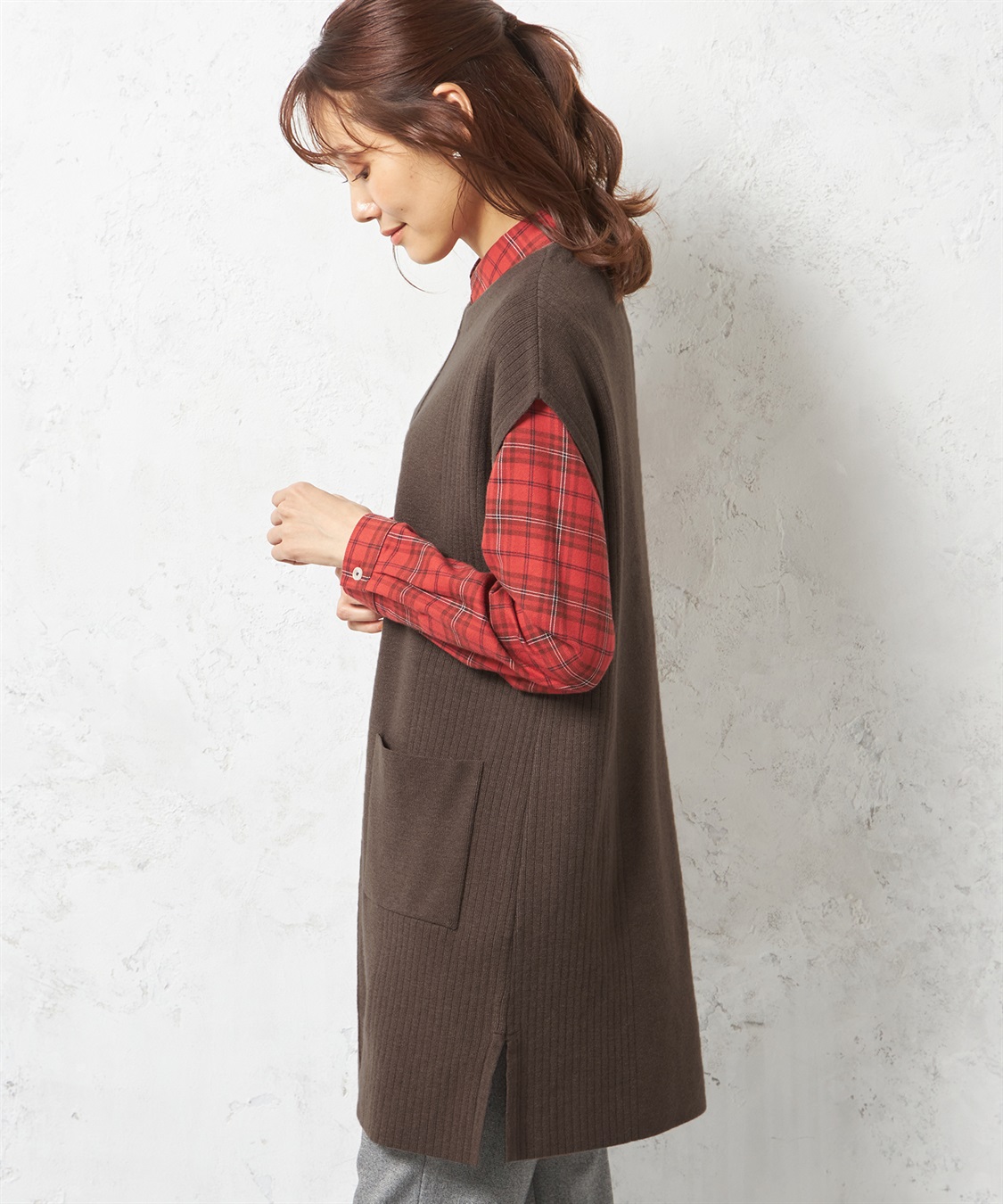 DECOY ニットジャンパードレス_sub_1