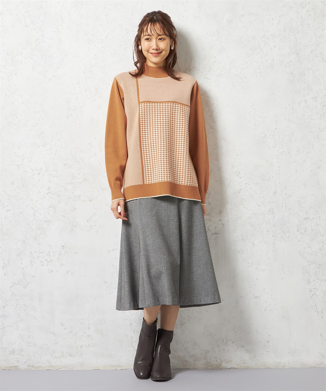 DECOY カラーブロックニットプルオーバー_sub_7