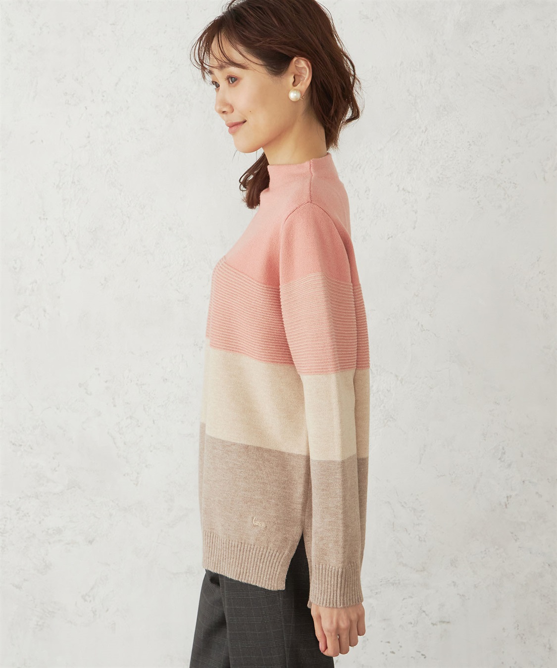 ボーダーニットプルオーバー DECOY｜クロスプラス公式通販サイト