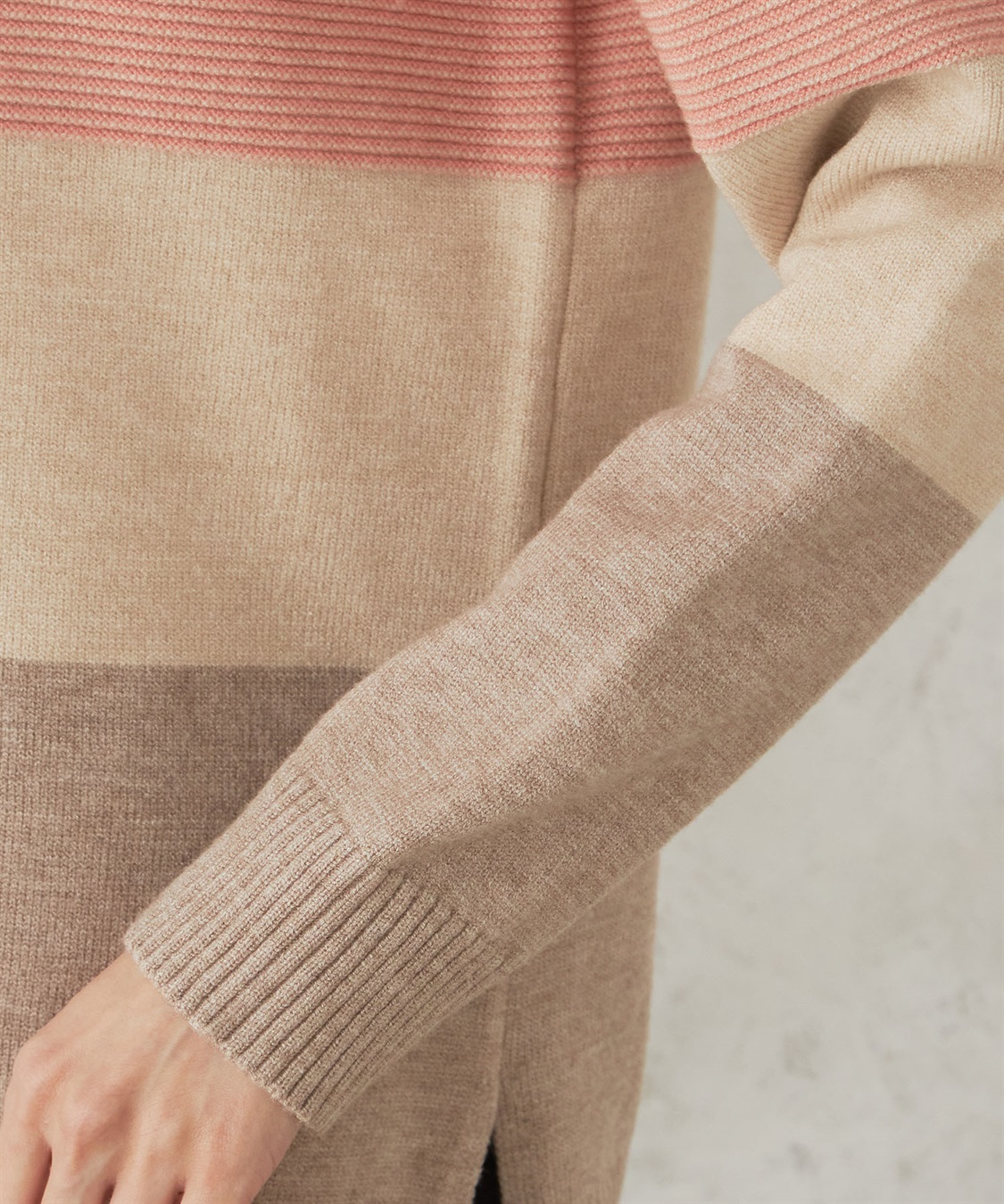 DECOY ボーダーニットプルオーバー_sub_4