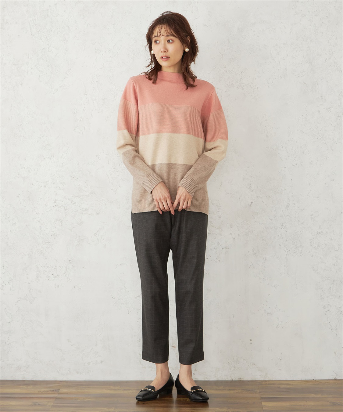 ボーダーニットプルオーバー DECOY｜クロスプラス公式通販サイト