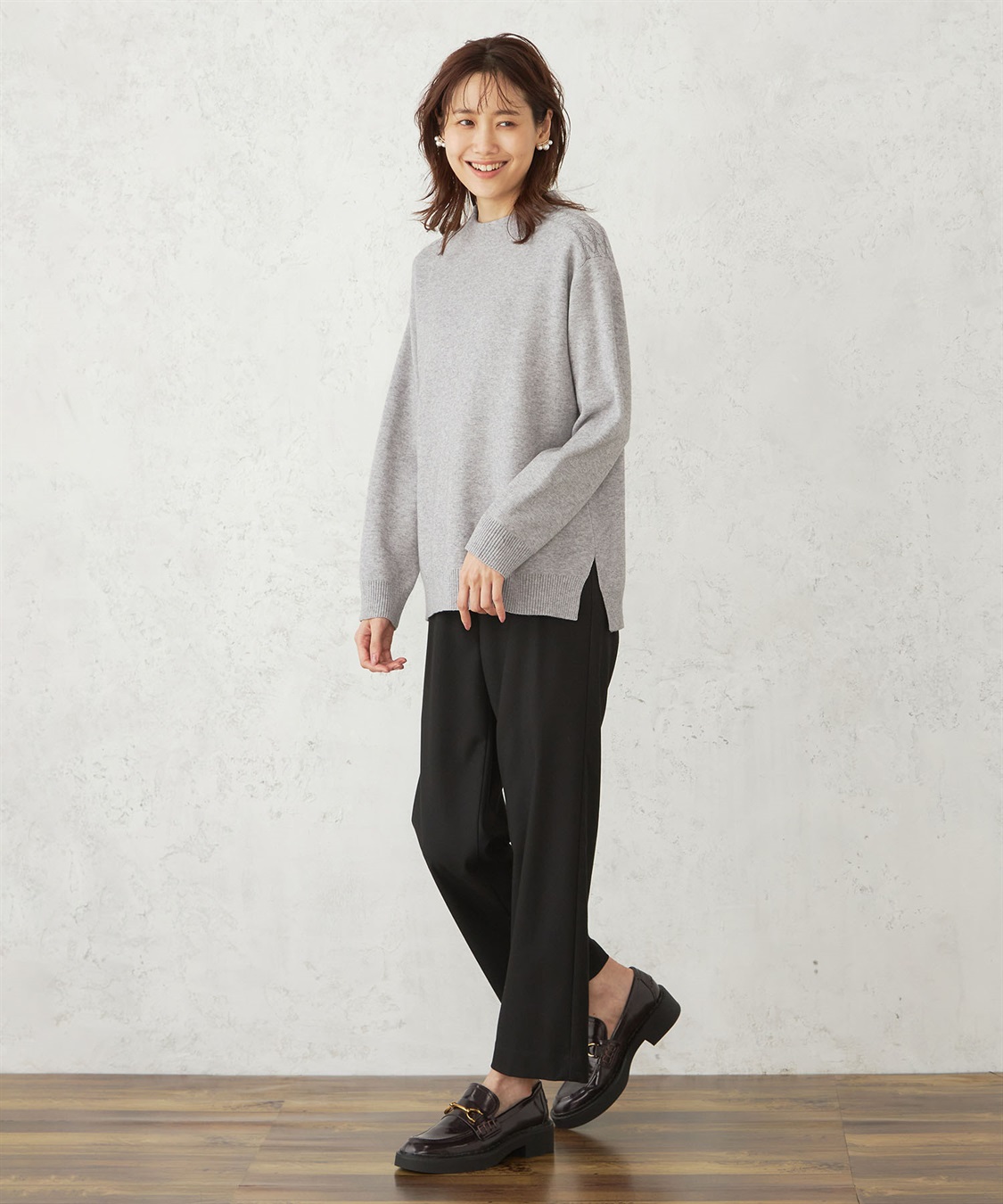 DECOY スウェットライクニットプルオーバー_sub_7