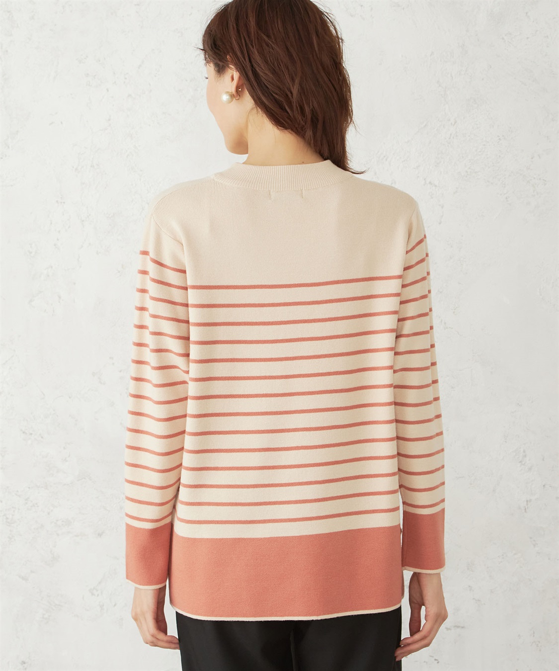 DECOY パネルボーダーニットプルオーバー_sub_2