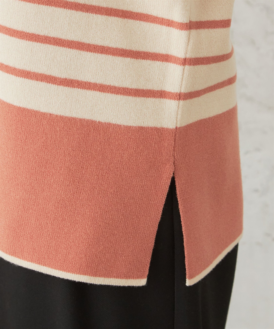 DECOY パネルボーダーニットプルオーバー_sub_5